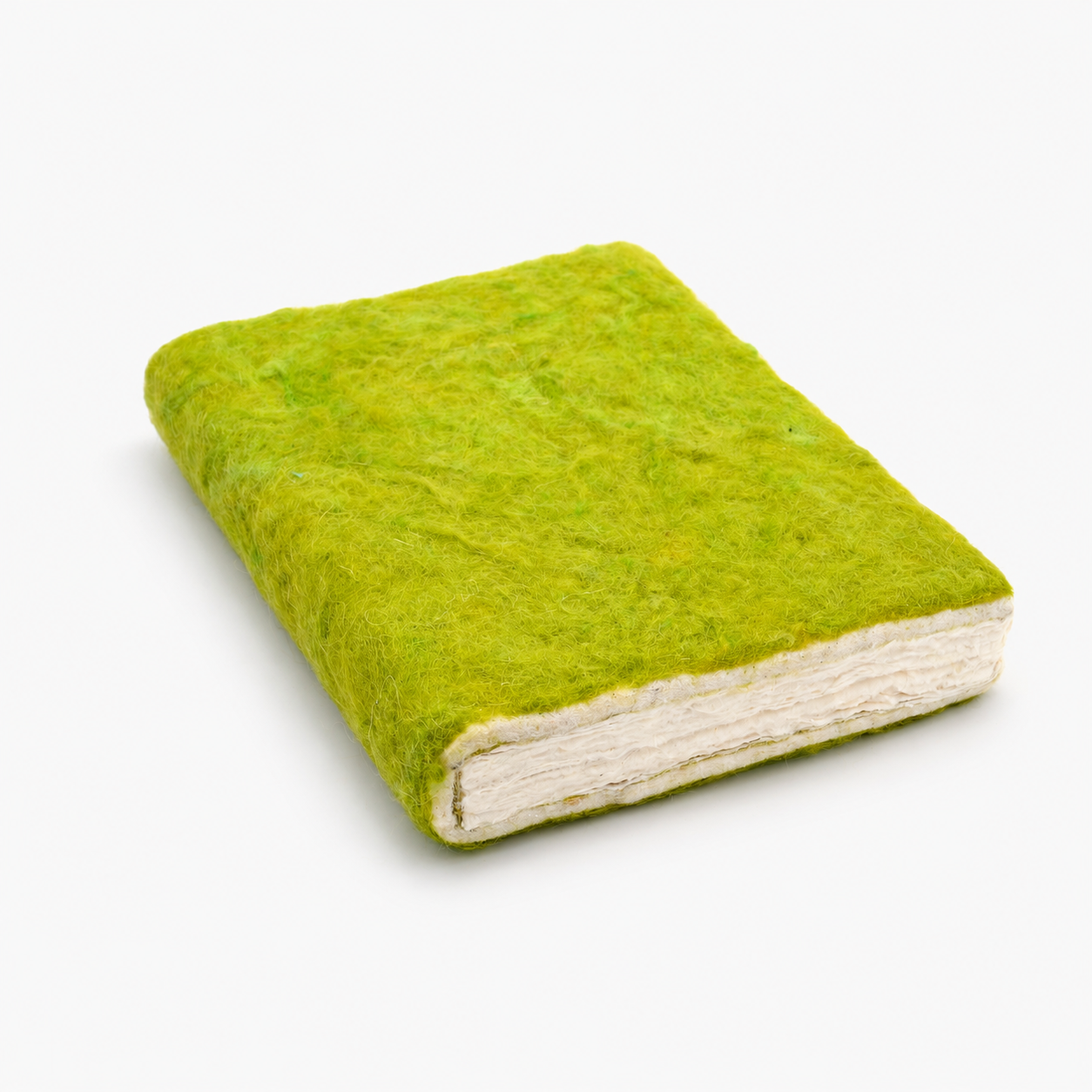 Felt Notebook Green