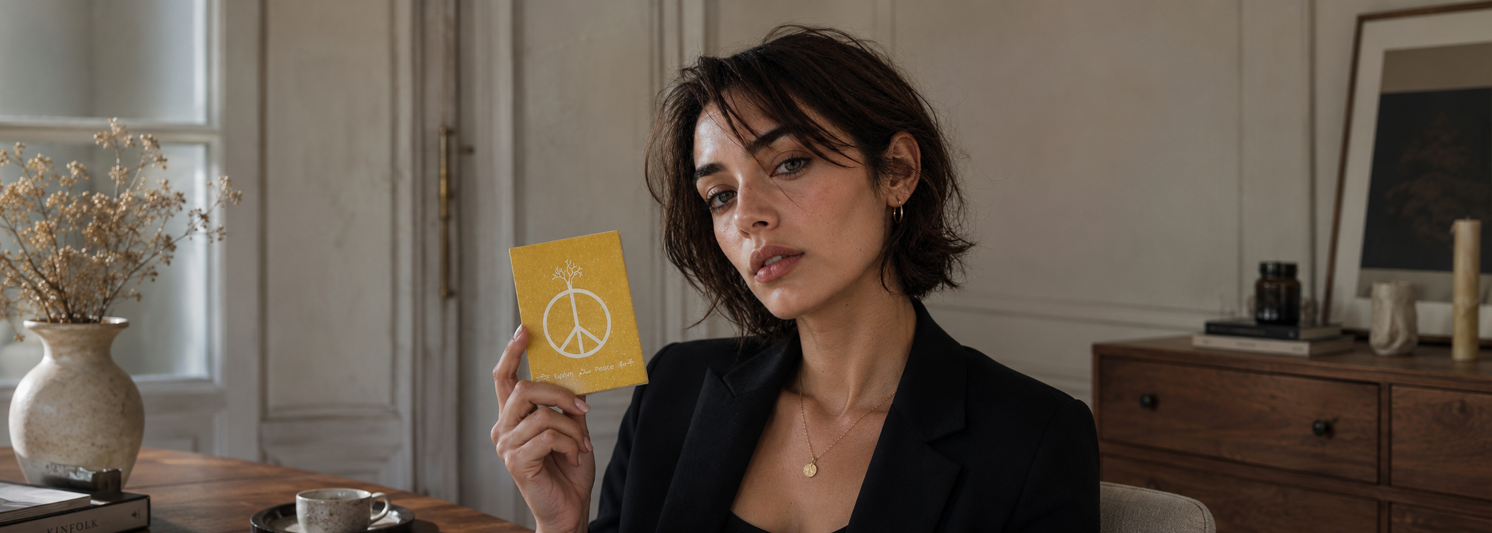 Peace Symbol Pocket Diary Set Of 2