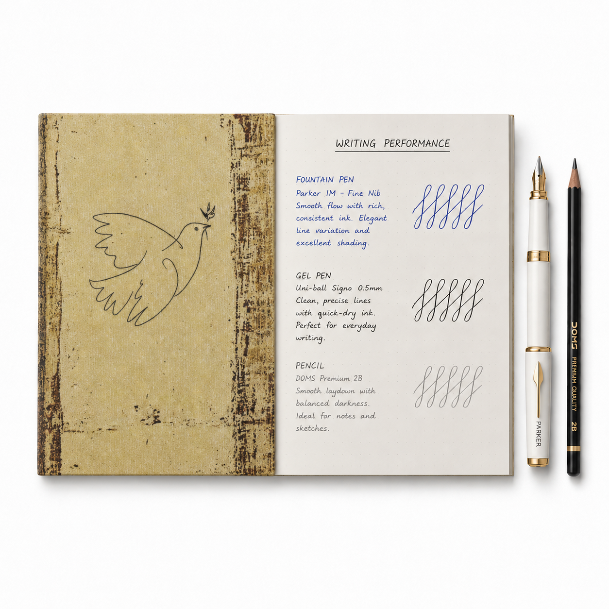 Dove & The Olive Branch Pocket Diary Set Of 2
