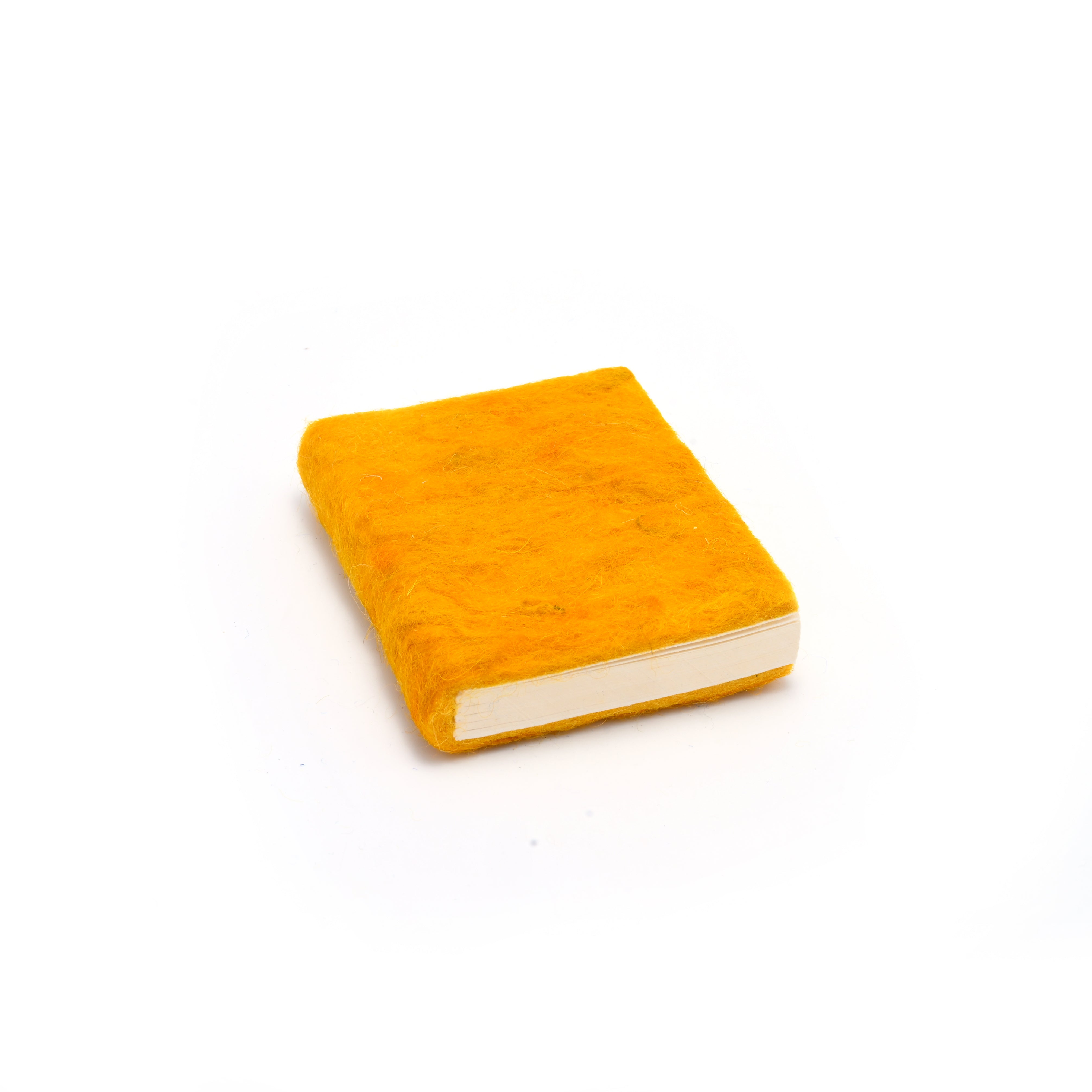 Felt Pocket Diary Orange