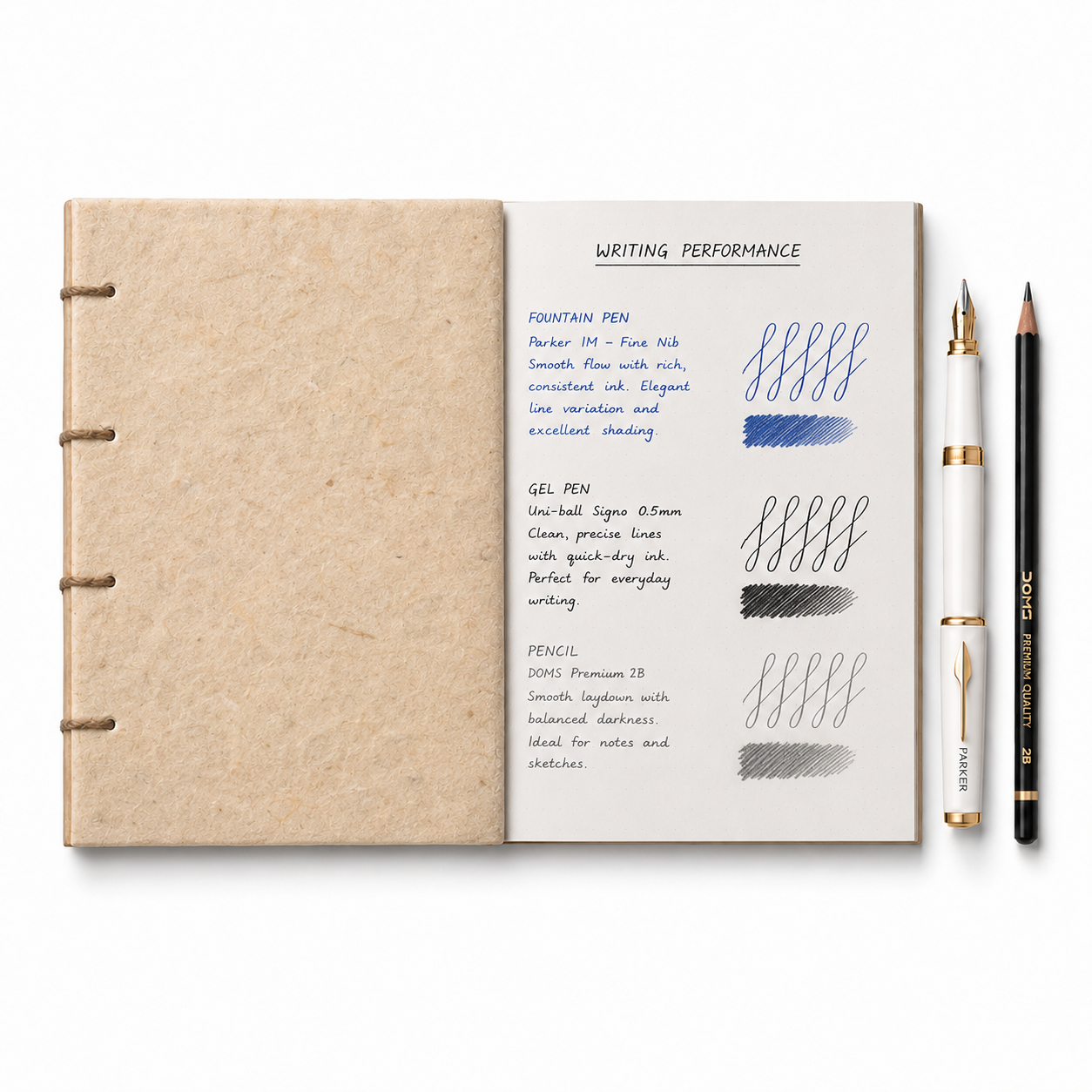 Felt Journal White