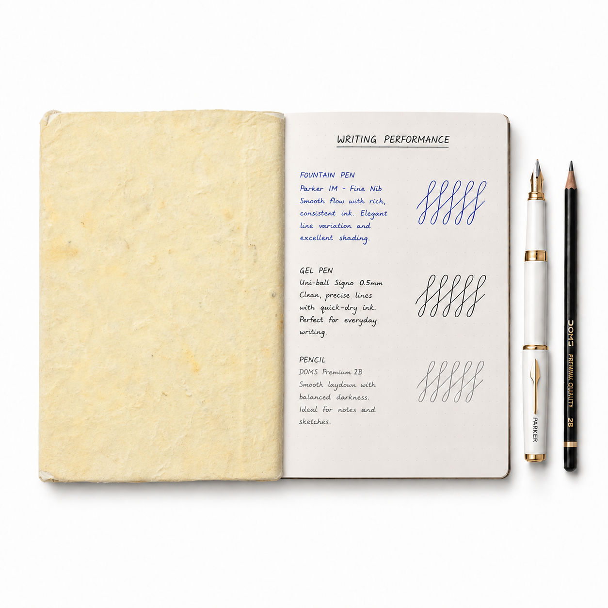 Felt Sketch Book White