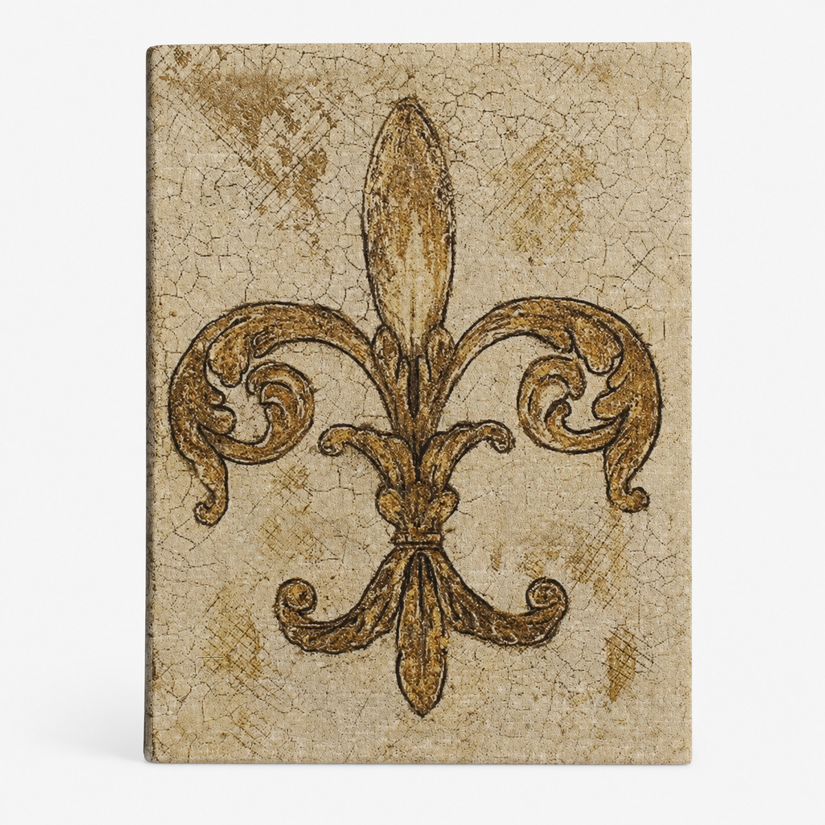 Fleur-De-Lis Pocket Diary Set Of 2