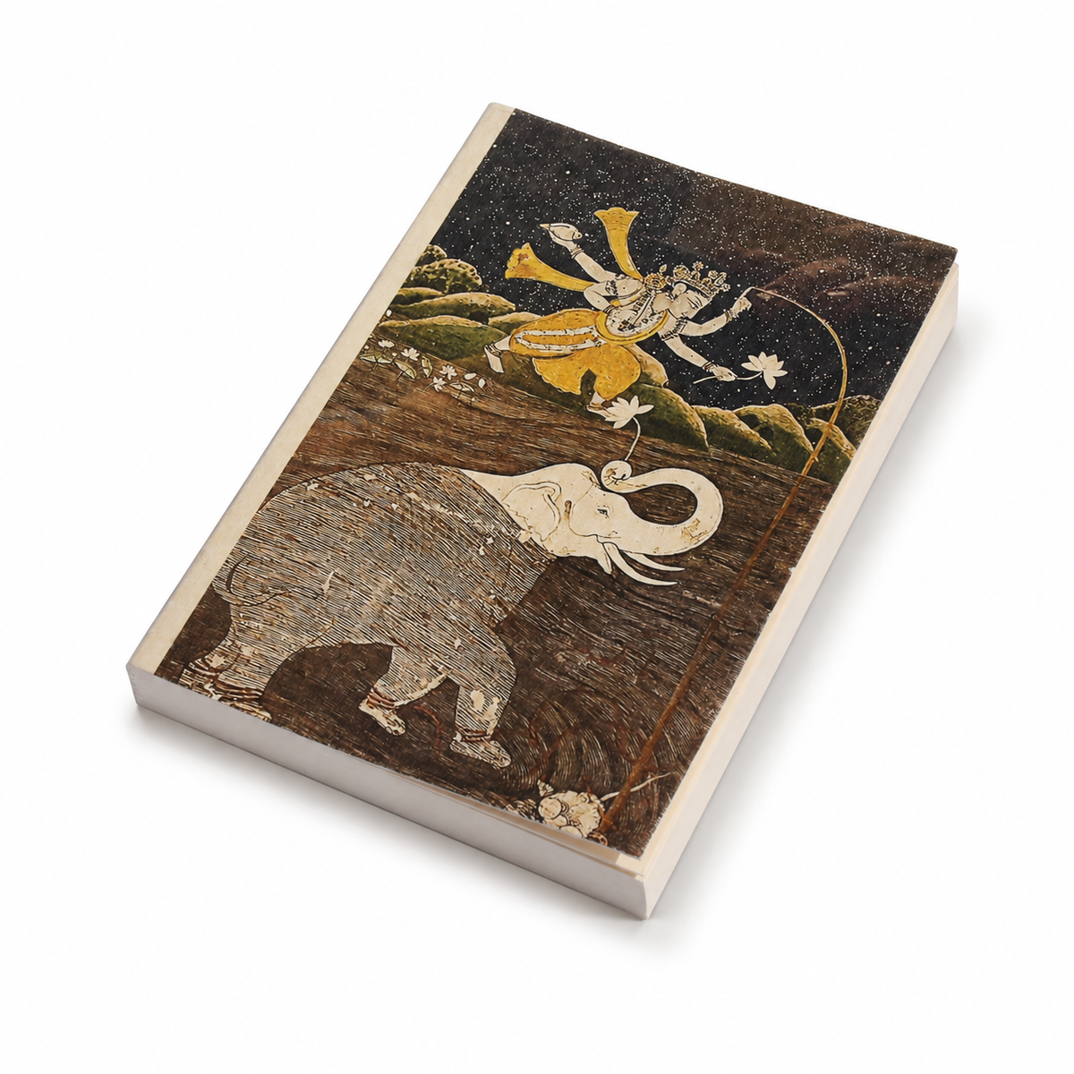 Lord Vishnu And Elephant