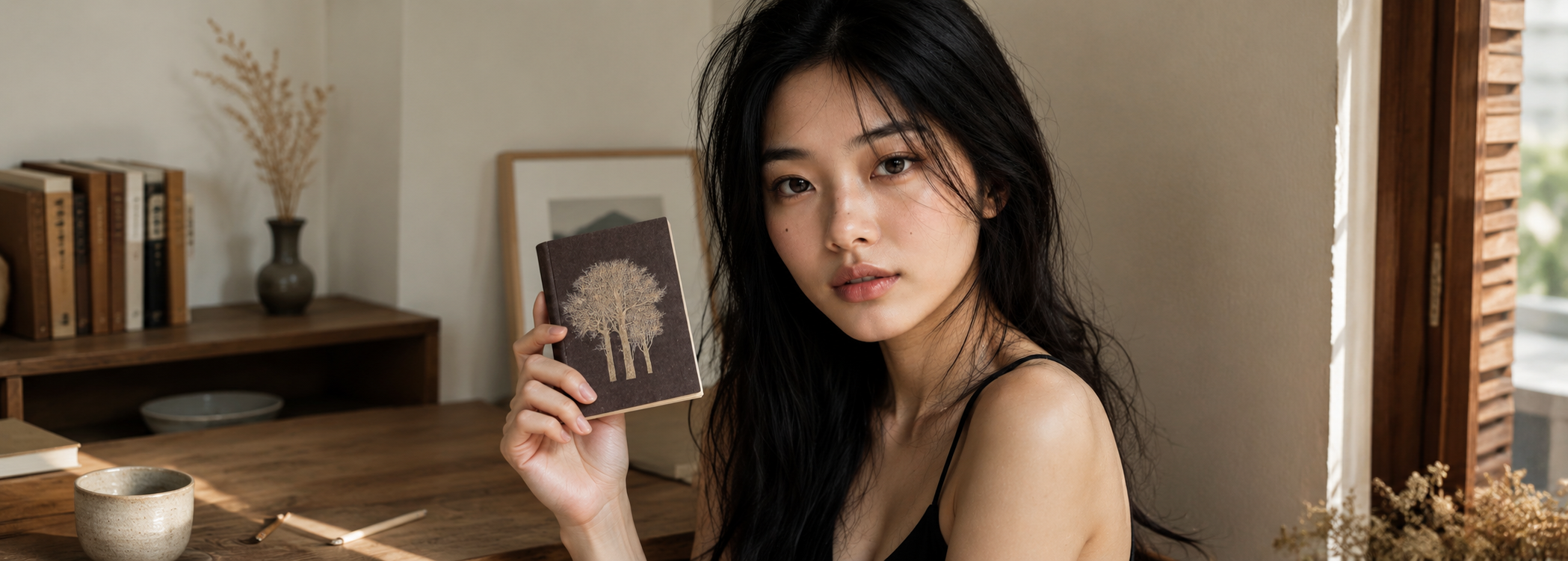 Japanese Tree Art Pocket Diary Set Of 2