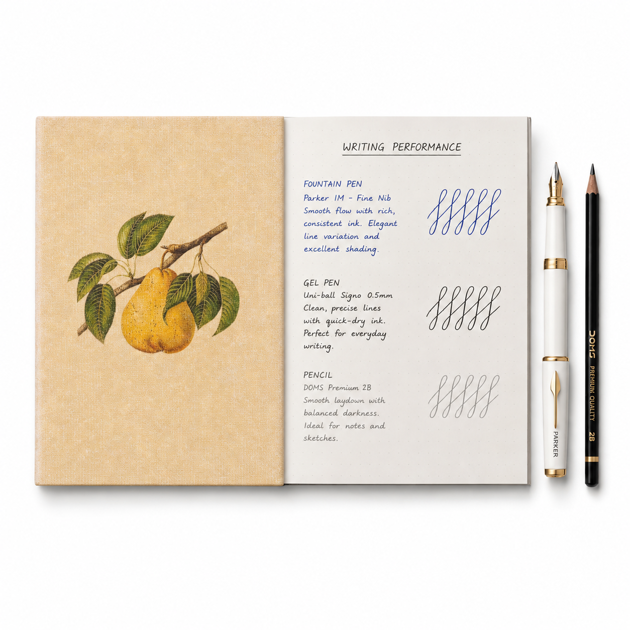 Fruit Pocket Diary Set Of 2