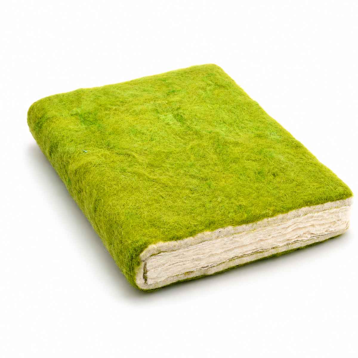 Felt Journal Green