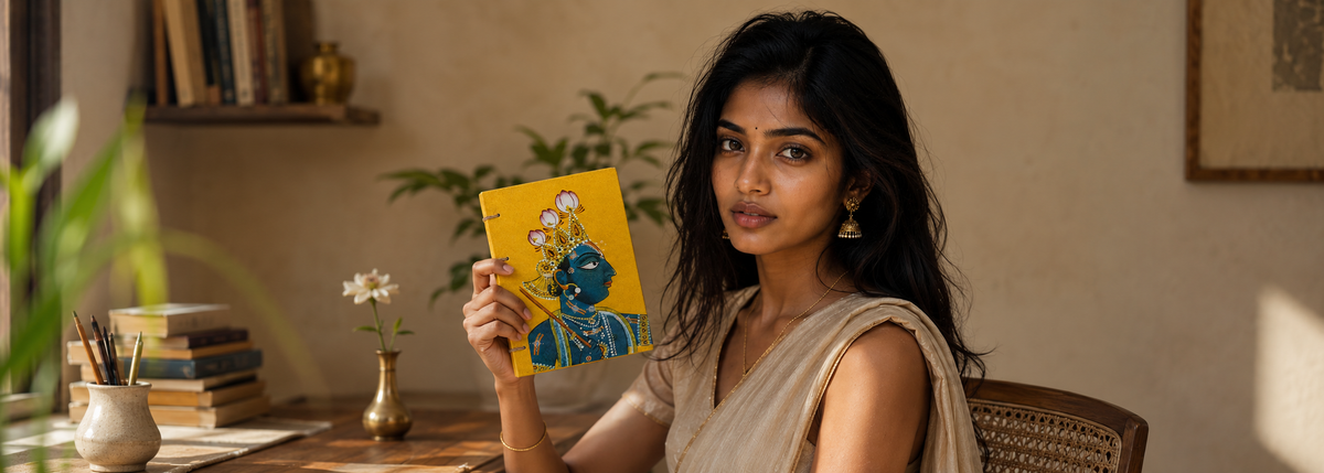 Vintage Krishna Artwork