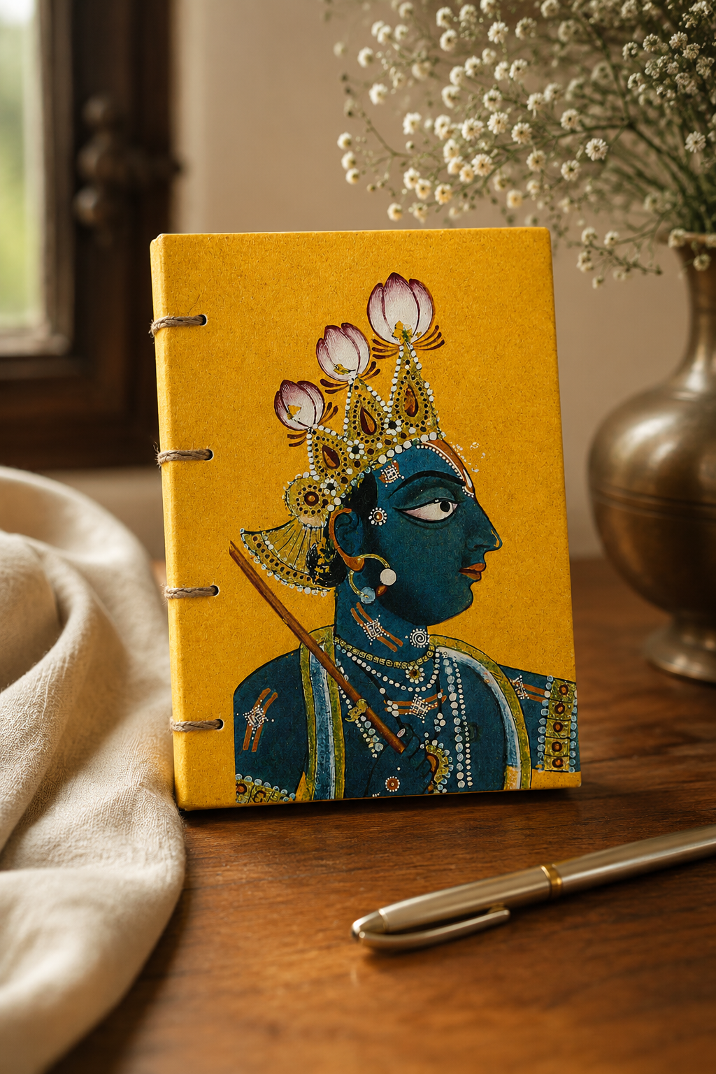 Vintage Krishna Artwork