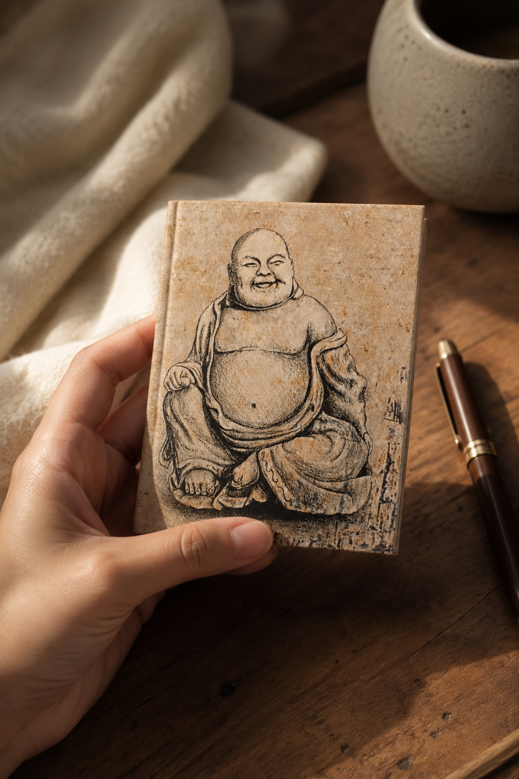 Laughing Buddha Pocket Diary Set Of 2
