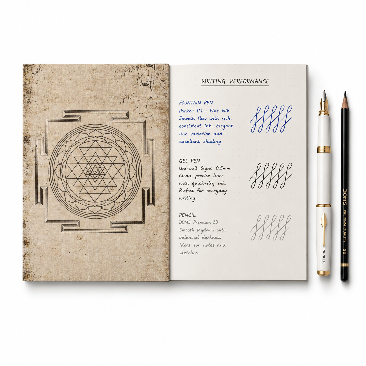 Shree Shree Yantra Pocket Diary Set Of 2