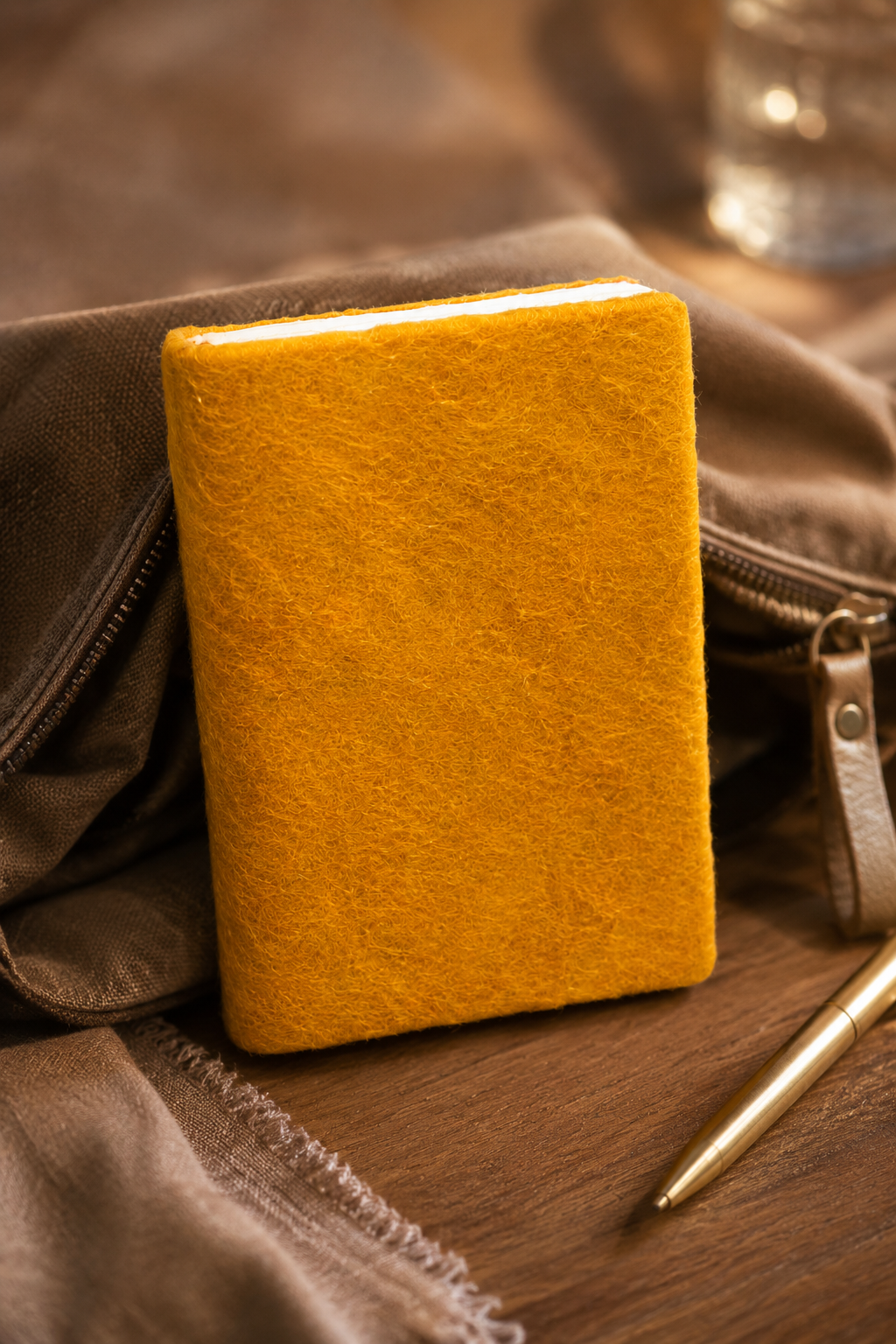 Felt Journal Orange