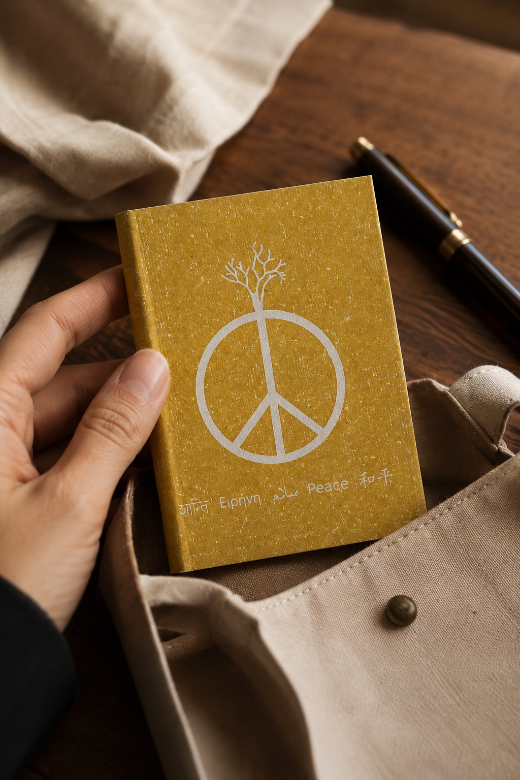 Peace Symbol Pocket Diary Set Of 2